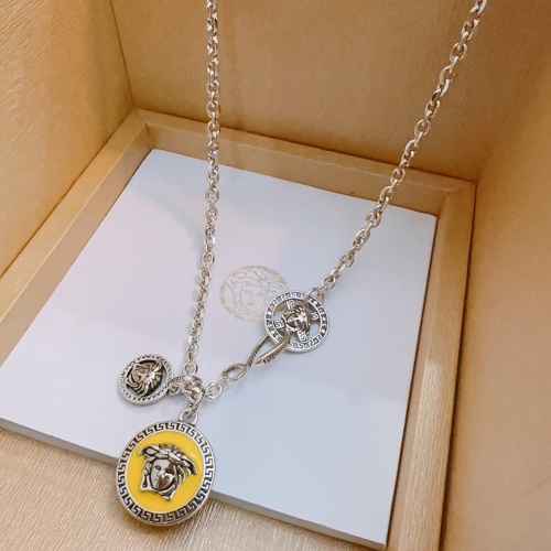 Cheap Versace Necklaces #1214845 Replica Wholesale [$60.00 USD] [ITEM#1214845] on Replica Versace Necklaces