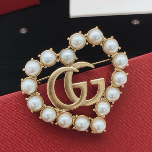 Cheap Gucci Brooches For Women #1214905 Replica Wholesale [$32.00 USD] [ITEM#1214905] on Replica Gucci Brooches