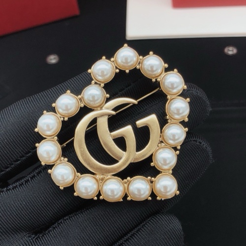 Cheap Gucci Brooches For Women #1214905 Replica Wholesale [$32.00 USD] [ITEM#1214905] on Replica Gucci Brooches