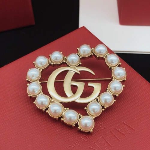 Cheap Gucci Brooches For Women #1214905 Replica Wholesale [$32.00 USD] [ITEM#1214905] on Replica Gucci Brooches