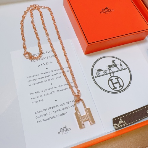 Cheap Hermes Necklaces #1214946 Replica Wholesale [$42.00 USD] [ITEM#1214946] on Replica Hermes Necklaces