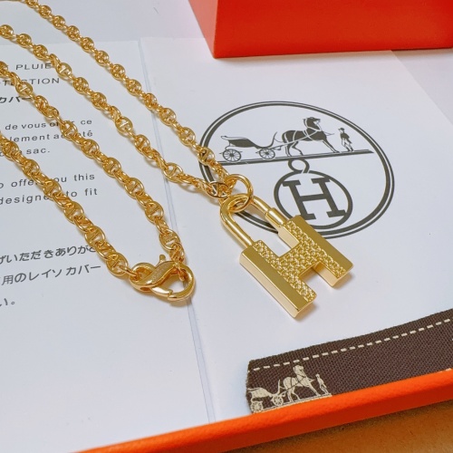 Cheap Hermes Necklaces #1214947 Replica Wholesale [$42.00 USD] [ITEM#1214947] on Replica Hermes Necklaces