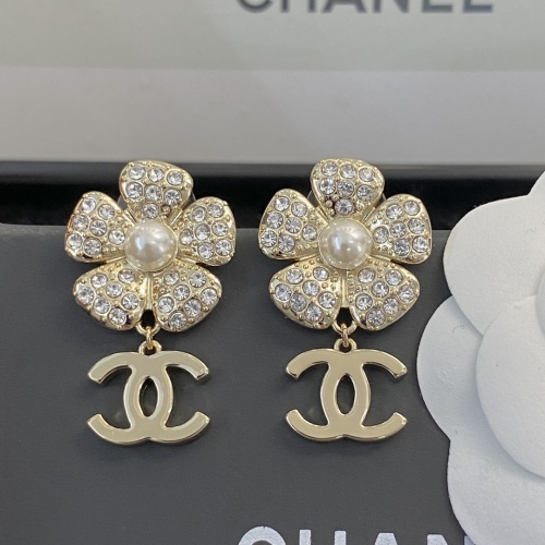 Cheap Chanel Earrings For Women #1214984 Replica Wholesale [$32.00 USD] [ITEM#1214984] on Replica Chanel Earrings