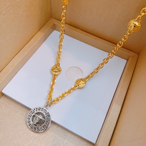 Cheap Versace Necklaces #1215022 Replica Wholesale [$60.00 USD] [ITEM#1215022] on Replica Versace Necklaces