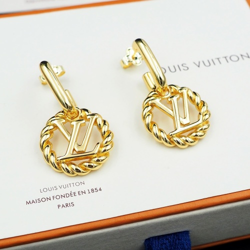 Cheap Louis Vuitton Earrings For Women #1215045 Replica Wholesale [$25.00 USD] [ITEM#1215045] on Replica Louis Vuitton Earrings