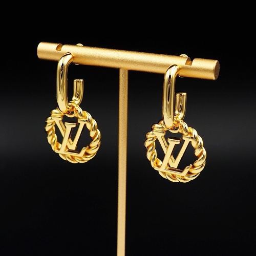 Cheap Louis Vuitton Earrings For Women #1215045 Replica Wholesale [$25.00 USD] [ITEM#1215045] on Replica Louis Vuitton Earrings