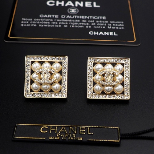 Cheap Chanel Earrings For Women #1215053 Replica Wholesale [$25.00 USD] [ITEM#1215053] on Replica Chanel Earrings