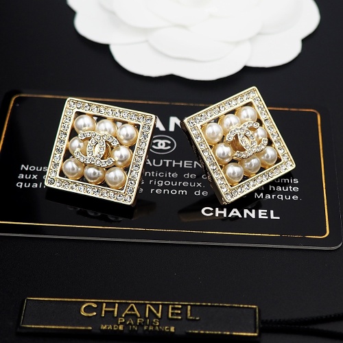 Cheap Chanel Earrings For Women #1215053 Replica Wholesale [$25.00 USD] [ITEM#1215053] on Replica Chanel Earrings