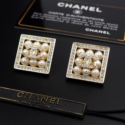 Cheap Chanel Earrings For Women #1215053 Replica Wholesale [$25.00 USD] [ITEM#1215053] on Replica Chanel Earrings