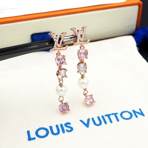 Cheap Louis Vuitton Earrings For Women #1215068 Replica Wholesale [$25.00 USD] [ITEM#1215068] on Replica Louis Vuitton Earrings