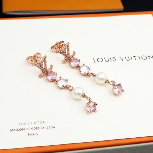 Cheap Louis Vuitton Earrings For Women #1215068 Replica Wholesale [$25.00 USD] [ITEM#1215068] on Replica Louis Vuitton Earrings