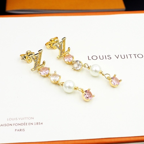 Cheap Louis Vuitton Earrings For Women #1215069 Replica Wholesale [$25.00 USD] [ITEM#1215069] on Replica Louis Vuitton Earrings