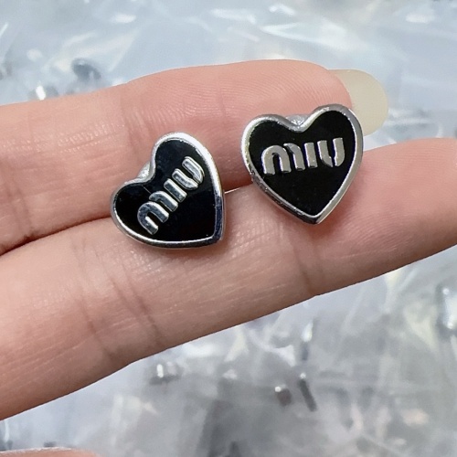 Cheap MIU MIU Earrings For Women #1215089 Replica Wholesale [$27.00 USD] [ITEM#1215089] on Replica MIU MIU Earrings