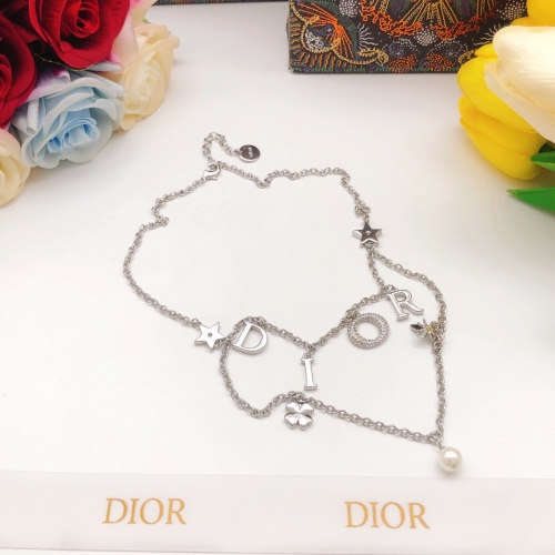 Cheap Christian Dior Necklaces #1215123 Replica Wholesale [$36.00 USD] [ITEM#1215123] on Replica Christian Dior Necklaces