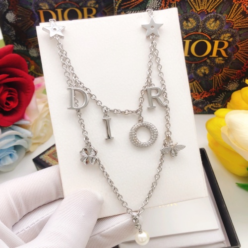 Cheap Christian Dior Necklaces #1215123 Replica Wholesale [$36.00 USD] [ITEM#1215123] on Replica Christian Dior Necklaces