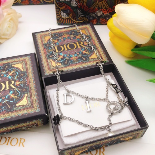 Cheap Christian Dior Necklaces #1215123 Replica Wholesale [$36.00 USD] [ITEM#1215123] on Replica Christian Dior Necklaces