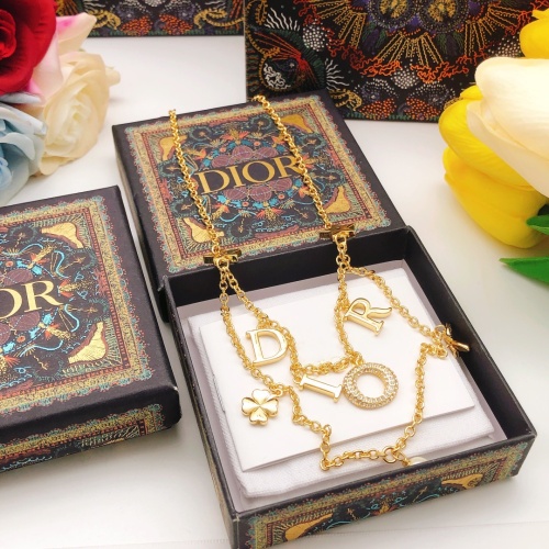 Cheap Christian Dior Necklaces #1215124 Replica Wholesale [$36.00 USD] [ITEM#1215124] on Replica Christian Dior Necklaces