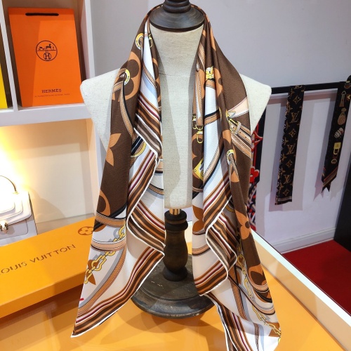 Cheap Louis Vuitton Silk Square For Women #1215132 Replica Wholesale [$52.00 USD] [ITEM#1215132] on Replica Louis Vuitton Scarf