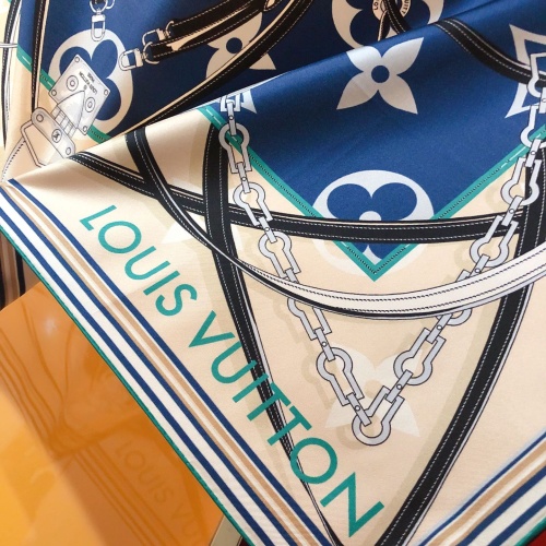 Cheap Louis Vuitton Silk Square For Women #1215135 Replica Wholesale [$52.00 USD] [ITEM#1215135] on Replica Louis Vuitton Scarf