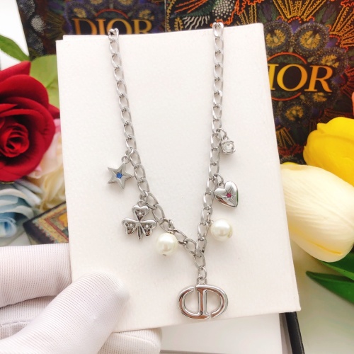 Cheap Christian Dior Necklaces For Women #1215147 Replica Wholesale [$32.00 USD] [ITEM#1215147] on Replica Christian Dior Necklaces