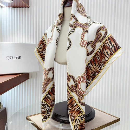 Cheap Celine Silk Square For Women #1215154 Replica Wholesale [$52.00 USD] [ITEM#1215154] on Replica Celine Scarf