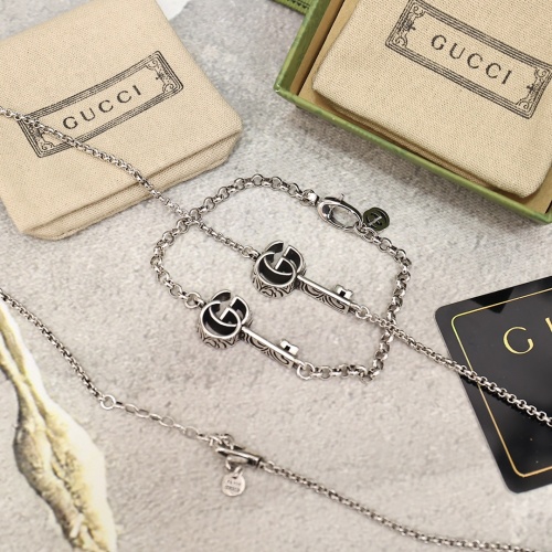 Cheap Gucci Jewelry Set #1215220 Replica Wholesale [$68.00 USD] [ITEM#1215220] on Replica Gucci Jewelry Set