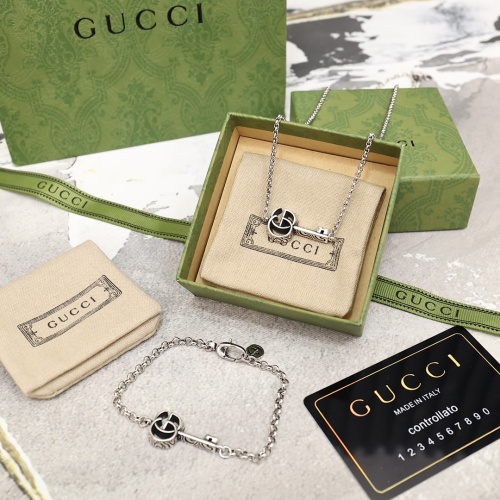 Cheap Gucci Jewelry Set #1215220 Replica Wholesale [$68.00 USD] [ITEM#1215220] on Replica Gucci Jewelry Set