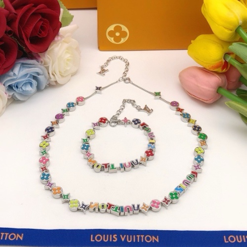 Cheap Louis Vuitton LV Jewelry Set For Women #1215303 Replica Wholesale [$80.00 USD] [ITEM#1215303] on Replica Louis Vuitton LV Jewelry Set