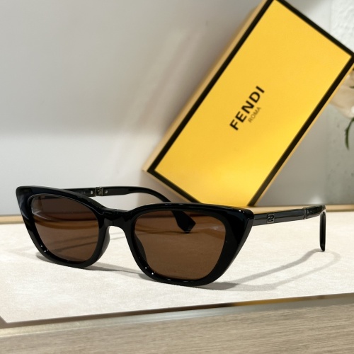 Cheap Fendi AAA Quality Sunglasses #1215337 Replica Wholesale [$85.00 USD] [ITEM#1215337] on Replica Fendi AAA Quality Sunglasses