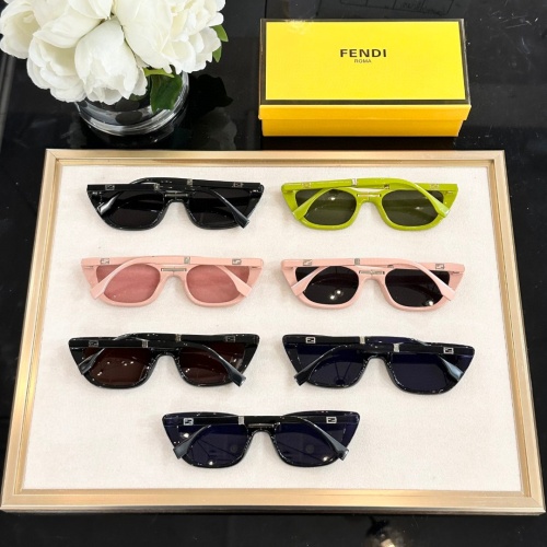 Cheap Fendi AAA Quality Sunglasses #1215337 Replica Wholesale [$85.00 USD] [ITEM#1215337] on Replica Fendi AAA Quality Sunglasses