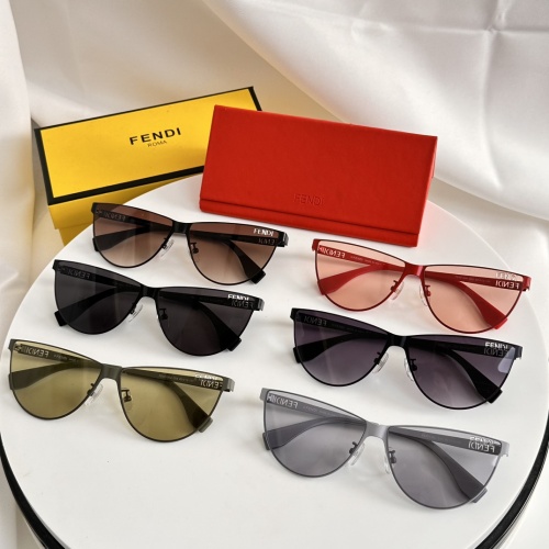 Cheap Fendi AAA Quality Sunglasses #1215350 Replica Wholesale [$64.00 USD] [ITEM#1215350] on Replica Fendi AAA Quality Sunglasses