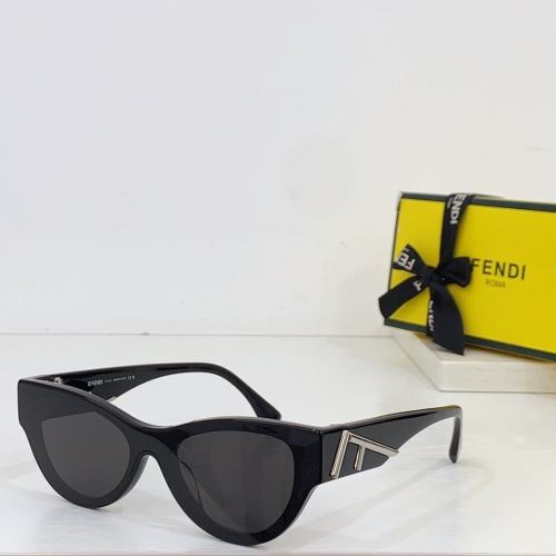 Cheap Fendi AAA Quality Sunglasses #1215369 Replica Wholesale [$60.00 USD] [ITEM#1215369] on Replica Fendi AAA Quality Sunglasses