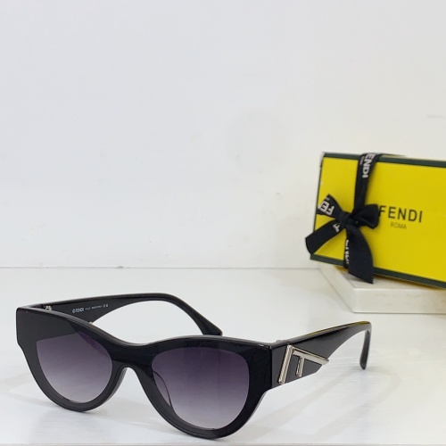 Cheap Fendi AAA Quality Sunglasses #1215370 Replica Wholesale [$60.00 USD] [ITEM#1215370] on Replica Fendi AAA Quality Sunglasses