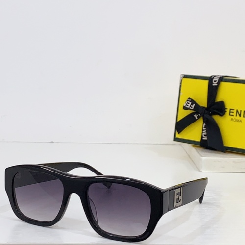 Cheap Fendi AAA Quality Sunglasses #1215375 Replica Wholesale [$60.00 USD] [ITEM#1215375] on Replica Fendi AAA Quality Sunglasses