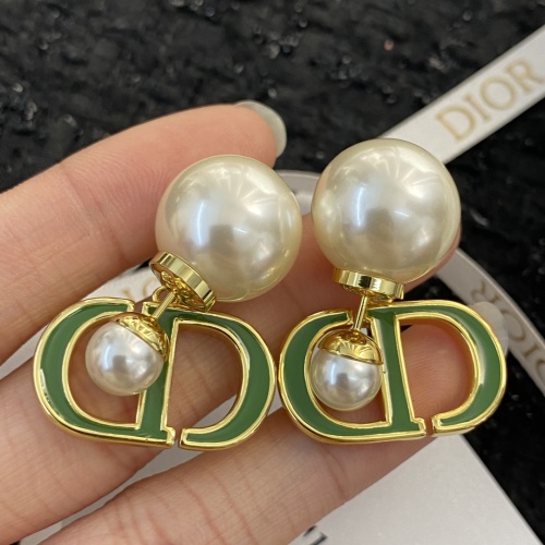 Cheap Christian Dior Earrings For Women #1215396 Replica Wholesale [$29.00 USD] [ITEM#1215396] on Replica Christian Dior Earrings