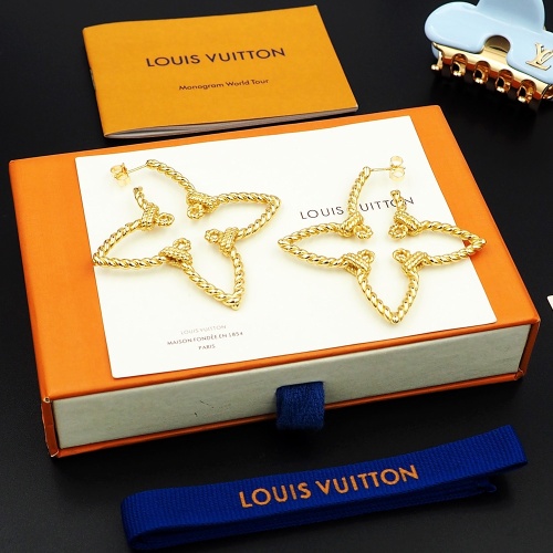 Cheap Louis Vuitton Earrings For Women #1215402 Replica Wholesale [$27.00 USD] [ITEM#1215402] on Replica Louis Vuitton Earrings