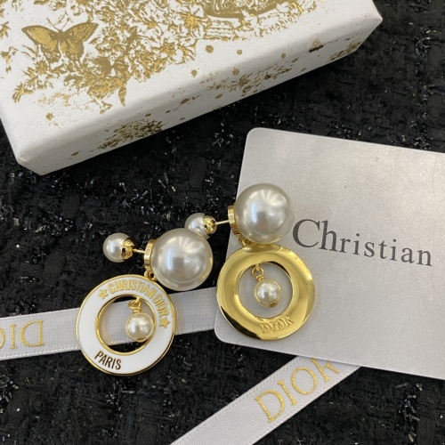 Cheap Christian Dior Earrings For Women #1215435 Replica Wholesale [$34.00 USD] [ITEM#1215435] on Replica Christian Dior Earrings