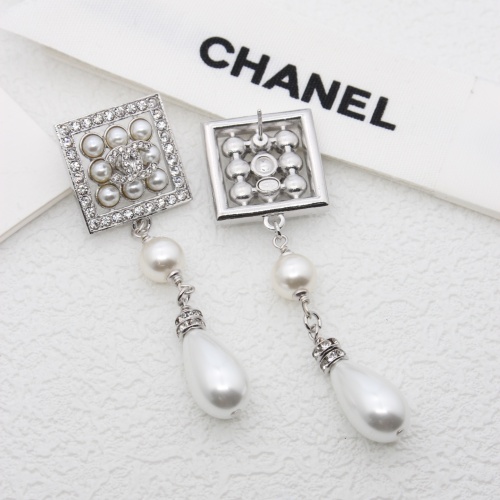 Cheap Chanel Earrings For Women #1215444 Replica Wholesale [$56.00 USD] [ITEM#1215444] on Replica Chanel Earrings