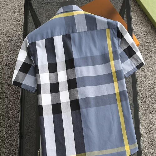 Cheap Burberry Shirts Short Sleeved For Men #1215596 Replica Wholesale [$38.00 USD] [ITEM#1215596] on Replica Burberry Shirts