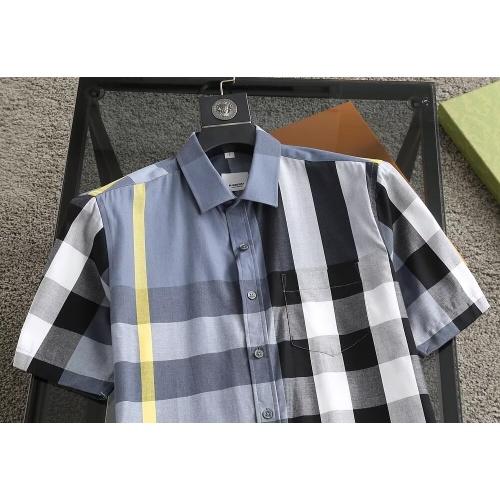 Cheap Burberry Shirts Short Sleeved For Men #1215596 Replica Wholesale [$38.00 USD] [ITEM#1215596] on Replica Burberry Shirts