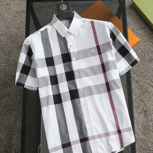 Cheap Burberry Shirts Short Sleeved For Men #1215598 Replica Wholesale [$36.00 USD] [ITEM#1215598] on Replica Burberry Shirts