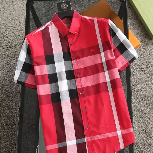 Cheap Burberry Shirts Short Sleeved For Men #1215601 Replica Wholesale [$36.00 USD] [ITEM#1215601] on Replica Burberry Shirts