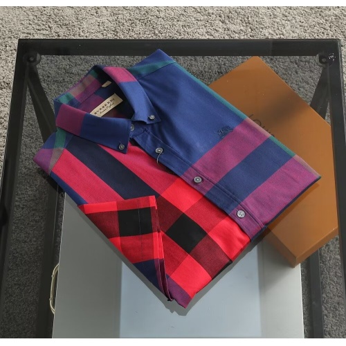 Cheap Burberry Shirts Short Sleeved For Men #1215603 Replica Wholesale [$36.00 USD] [ITEM#1215603] on Replica Burberry Shirts