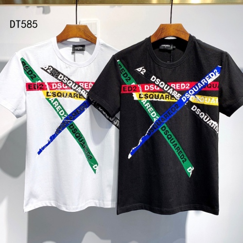 Cheap Dsquared T-Shirts Short Sleeved For Men #1215615 Replica Wholesale [$27.00 USD] [ITEM#1215615] on Replica Dsquared T-Shirts