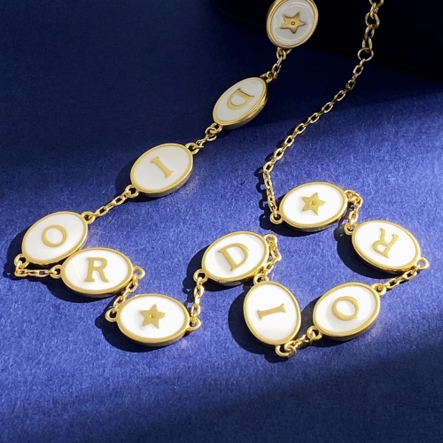 Cheap Christian Dior Necklaces #1215644 Replica Wholesale [$34.00 USD] [ITEM#1215644] on Replica Christian Dior Necklaces