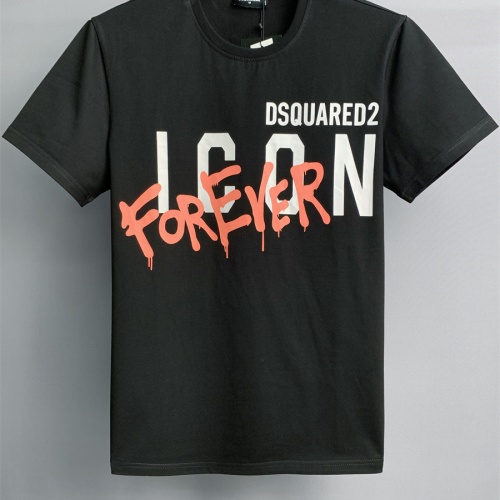 Cheap Dsquared T-Shirts Short Sleeved For Men #1215722 Replica Wholesale [$27.00 USD] [ITEM#1215722] on Replica Dsquared T-Shirts