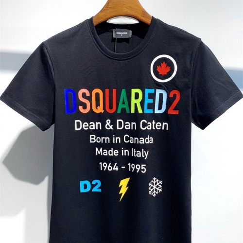 Cheap Dsquared T-Shirts Short Sleeved For Men #1215733 Replica Wholesale [$27.00 USD] [ITEM#1215733] on Replica Dsquared T-Shirts