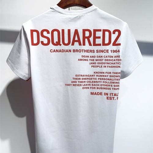 Cheap Dsquared T-Shirts Short Sleeved For Men #1215736 Replica Wholesale [$27.00 USD] [ITEM#1215736] on Replica Dsquared T-Shirts