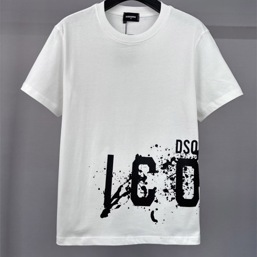 Cheap Dsquared T-Shirts Short Sleeved For Men #1215758 Replica Wholesale [$32.00 USD] [ITEM#1215758] on Replica Dsquared T-Shirts