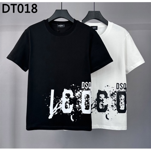 Cheap Dsquared T-Shirts Short Sleeved For Men #1215758 Replica Wholesale [$32.00 USD] [ITEM#1215758] on Replica Dsquared T-Shirts